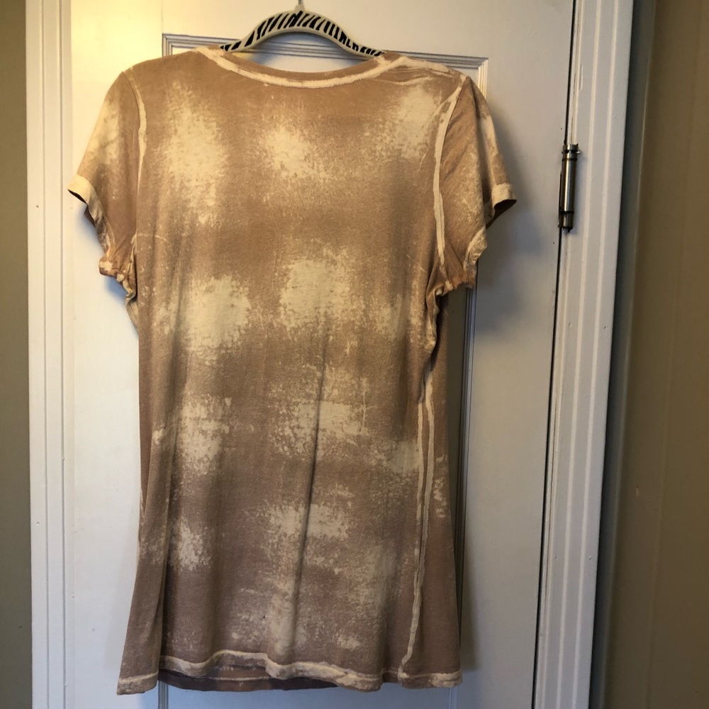 Embellished Cross short sleeve Tee/Top size Large - Picture 5 of 7